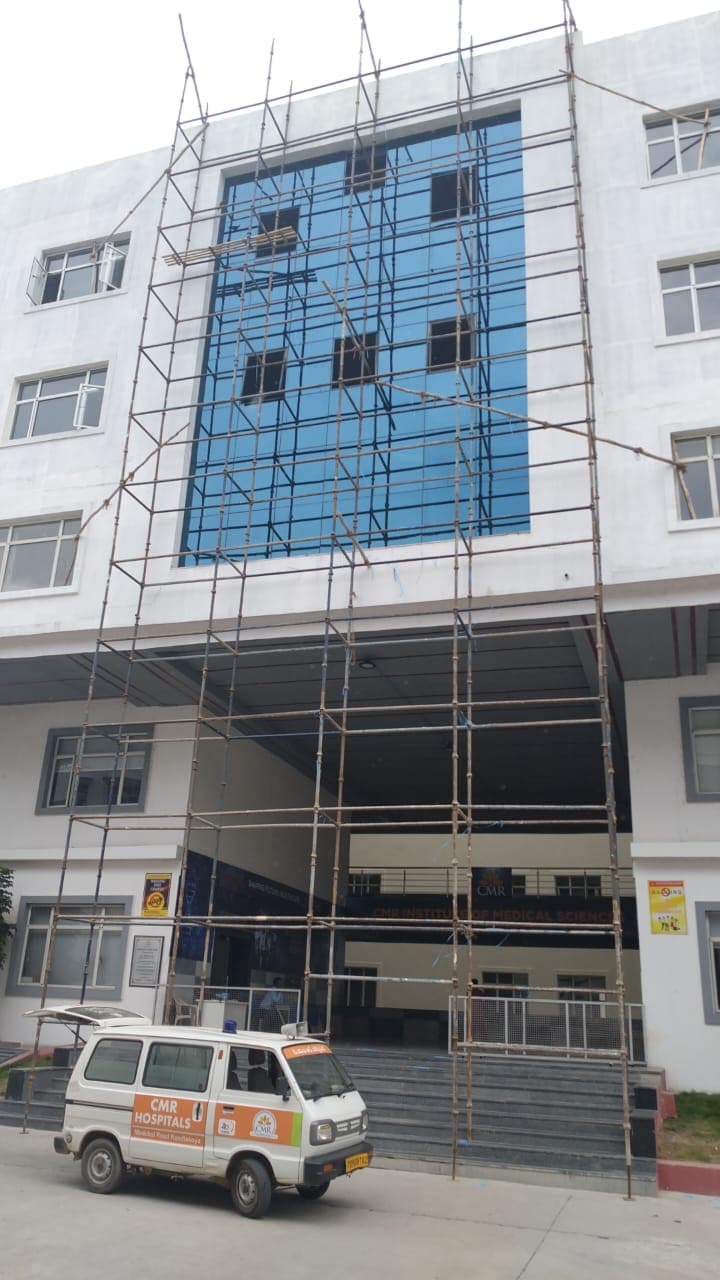 CMR College Glass Work